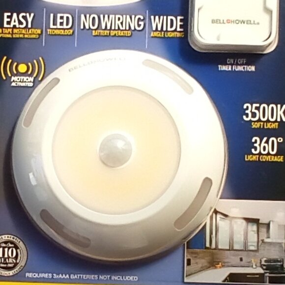 BIONIC COMPACT CEILING LIGHT WIRELESS & SUPER BRIGHT 3500K LIGHT & 36O DEGREES - Picture 7 of 7